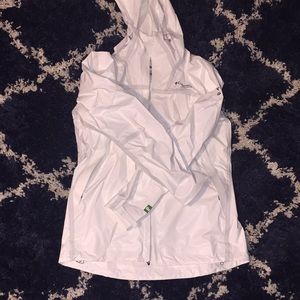 Columbia titanium rain jacket women’s medium